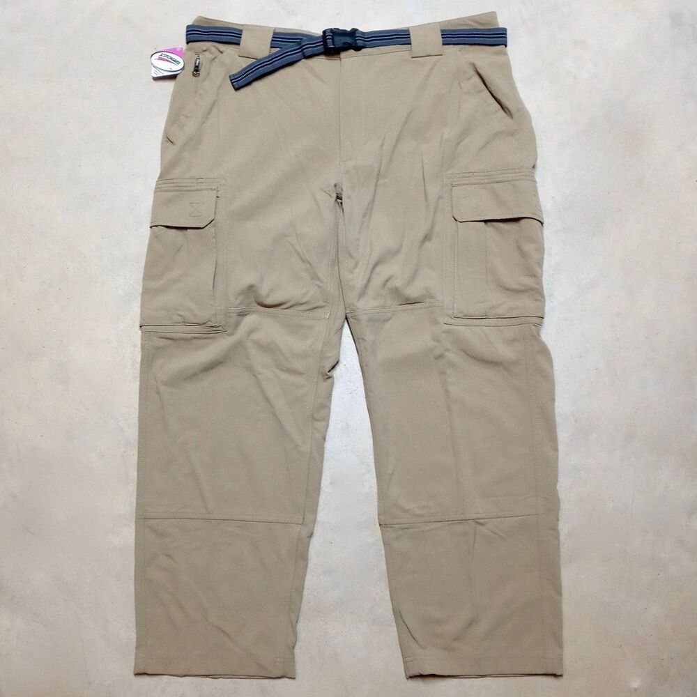 NWT Duluth Trading Pants Mens XL x 30 Tan Dry On The Fly Cargo Utility Gorpcore